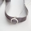sterling silver necklace with horn charm