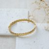 gold willow bangle