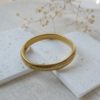 Gold Thea bangle