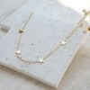 gold aura necklace